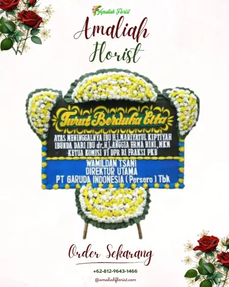 Papan Bunga Duka Outdoor Wedding Bogor